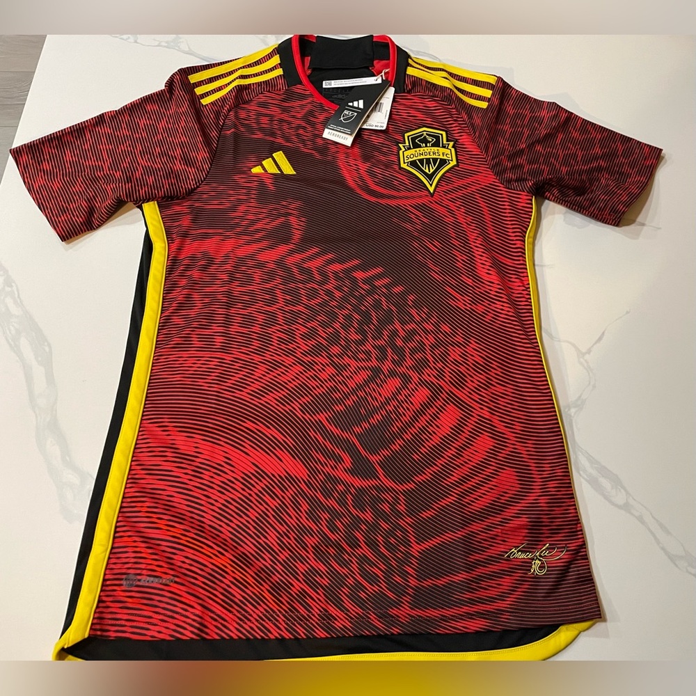 Seattle Sounders FC MLS Adidas Bruce Lee Edition Mens Jersey